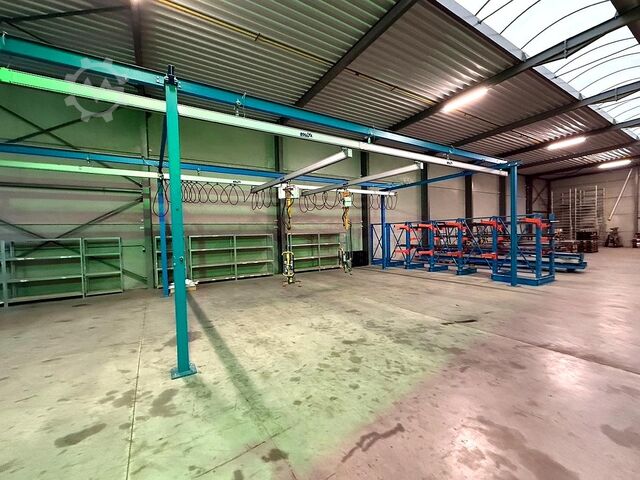 Vakuumlyftanordning på skensystem Strödter line 01