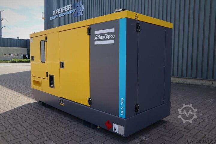 Generator set Atlas Copco QES 105 JD ST3 Valid inspection, *Guarantee! Diese