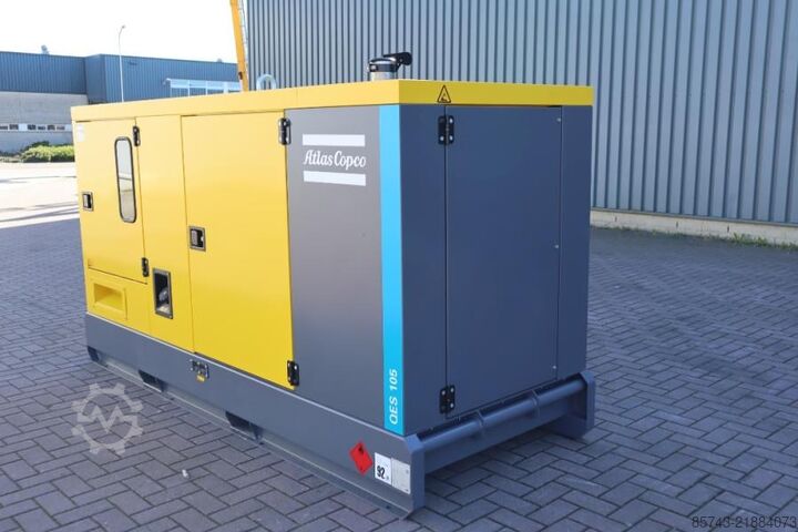 Generator set Atlas Copco QES 105 JD ST3 Valid inspection, *Guarantee! Diese