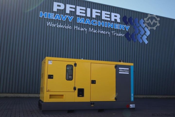 Generator set Atlas Copco QES 105 JD ST3 Valid inspection, *Guarantee! Diese
