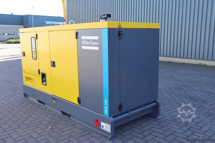 Generator set Atlas Copco QES 105 JD ST3 Valid inspection, *Guarantee! Diese