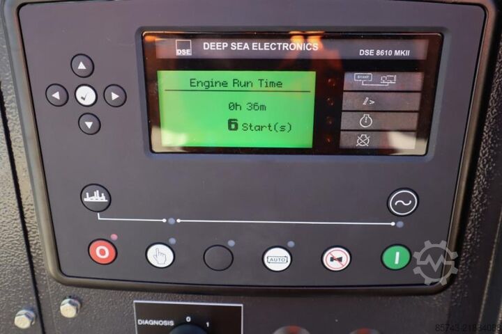 Generator set Atlas Copco QES 105 JD ST3 Valid inspection, *Guarantee! Diese