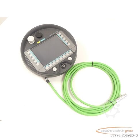 Siemens onderdeel Siemens 6AV6645-0CC01-0AX0 MOBILE PANEL 277 SN:16443558 + 6XV1440-4BH50