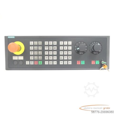 Siemens component Siemens 6FC5203-0AF22-1AA2 Maschinensteuertafel MCP 483 SN:T-A62062669