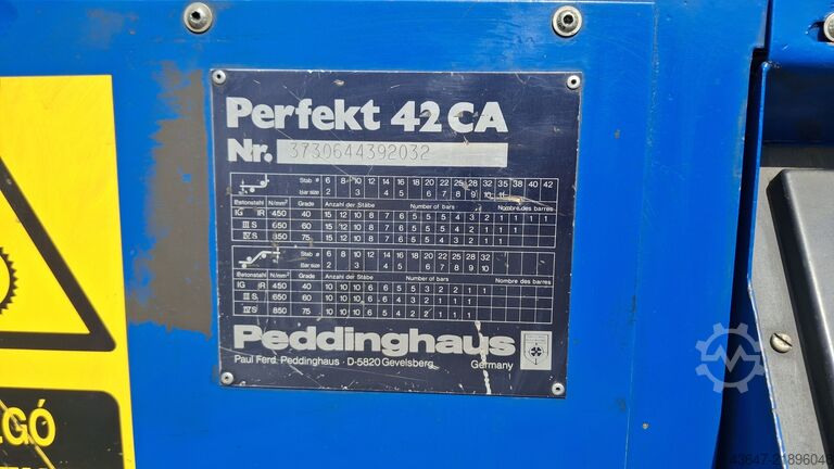 Betonijzer buigmachine Peedinghaus 42ca Peddinghaus Perfekt 42 CA