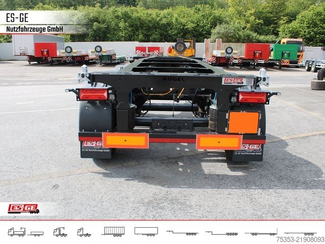 Wissellaadbak oplegger KÖGEL 3-Achs-Containerchassis 20'