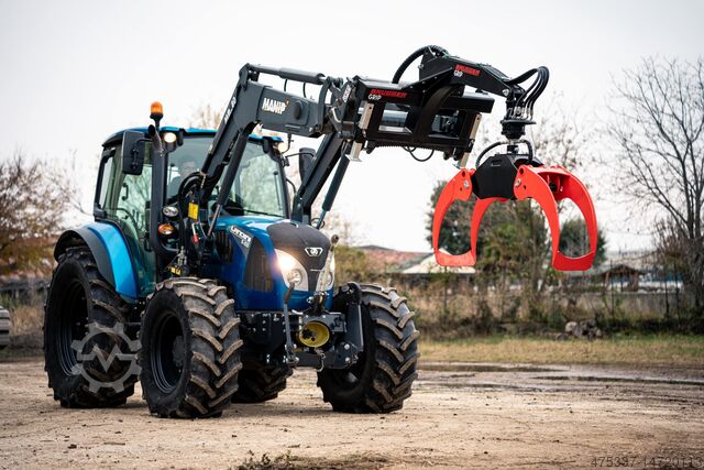 Fakitermelő fogó, fakitermelő fogó traktorra szerelhető Brugger Grip 130 professionelle Rückezange