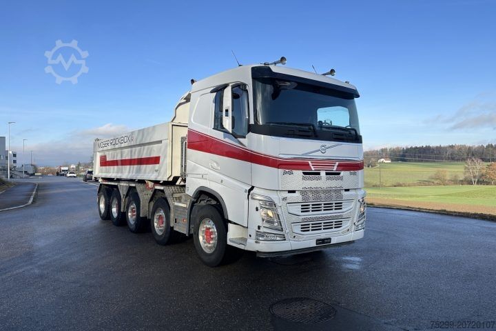 Tipper truck Volvo FH-500 10x4R SWS Moser+Liebherr / Swiss-Vehicle