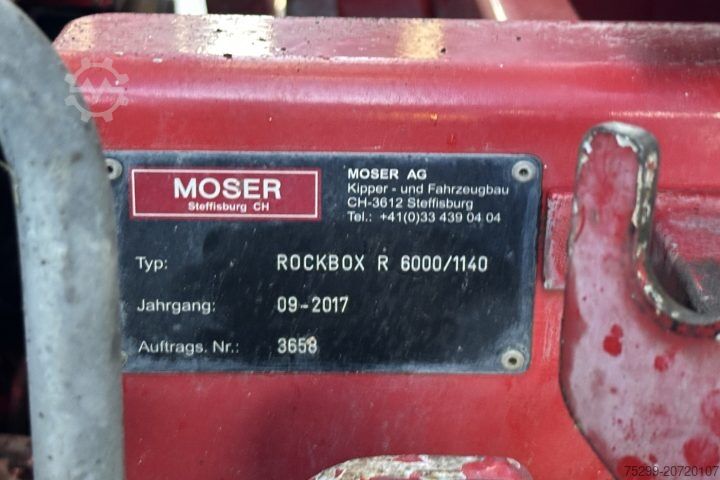 Tipper truck Volvo FH-500 10x4R SWS Moser+Liebherr / Swiss-Vehicle