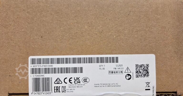 Besturingsunit Siemens 6ES7 515-2FN03-0AB0