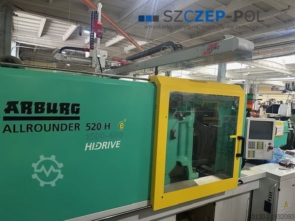 Spritzgießmaschine Arburg 520H 1500-400 e² / Hybridmaschine