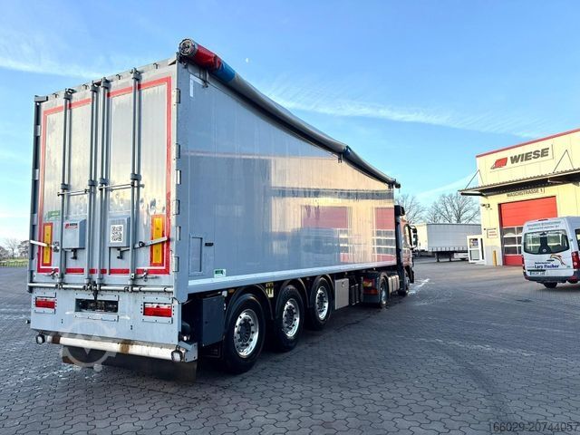 Auflieger mit Walkingfloor KNAPEN K200 Schubboden 61m³ mit Zellenradschleuse Agrar