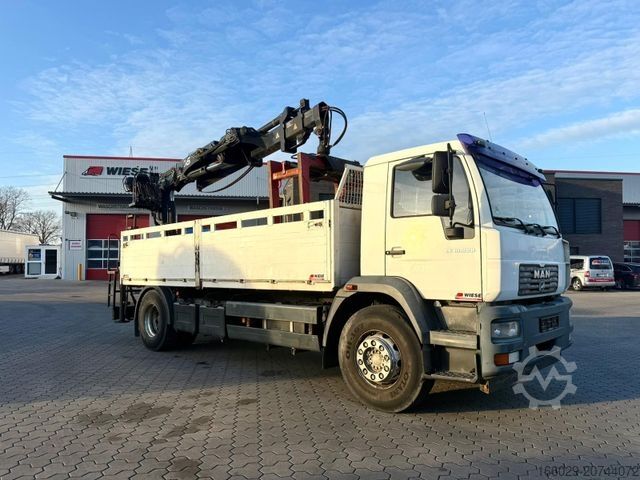 Autolaadkraan MAN LE 18.280 Pritsche mit HIAB 133 K PRO/HIPRO Kran