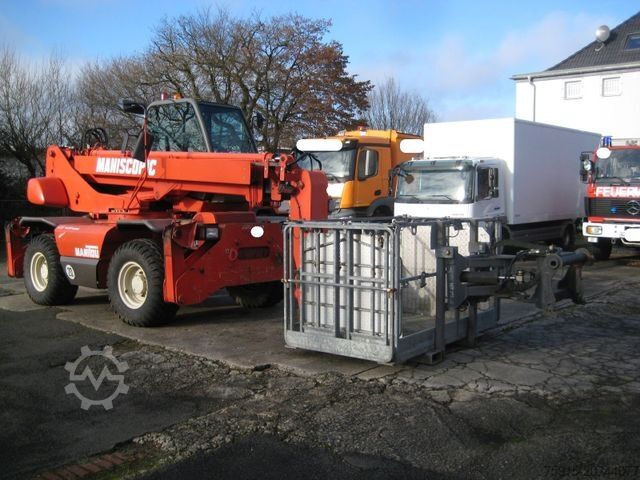 Sollevatore telescopico MANITOU MRT 1432 Roto Funk Arbeitsbühne **2170 Stunden**