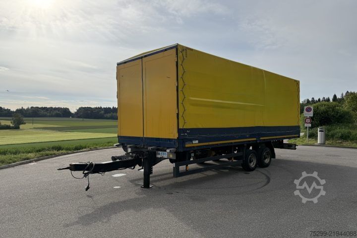 Open trailer with tarp  APB 73-11-DZ Plane / Swiss-Vehicle