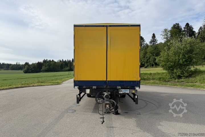 Open trailer with tarp  APB 73-11-DZ Plane / Swiss-Vehicle