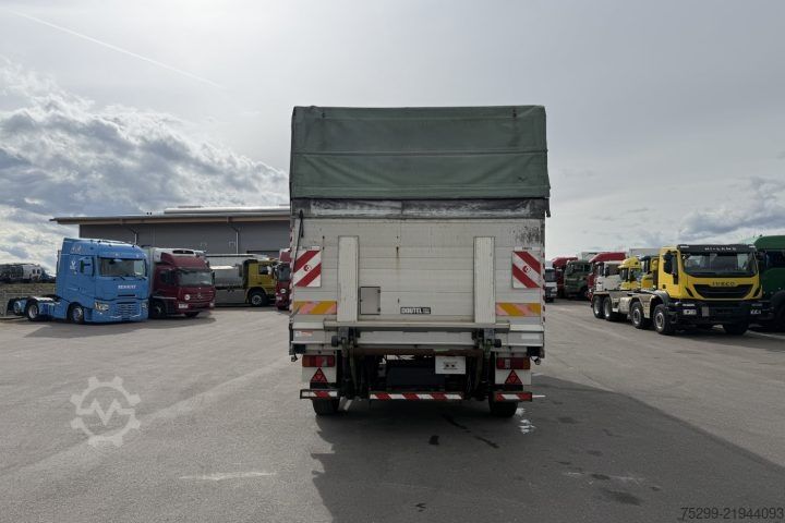 Open trailer with tarp  A 100H Plane/HB