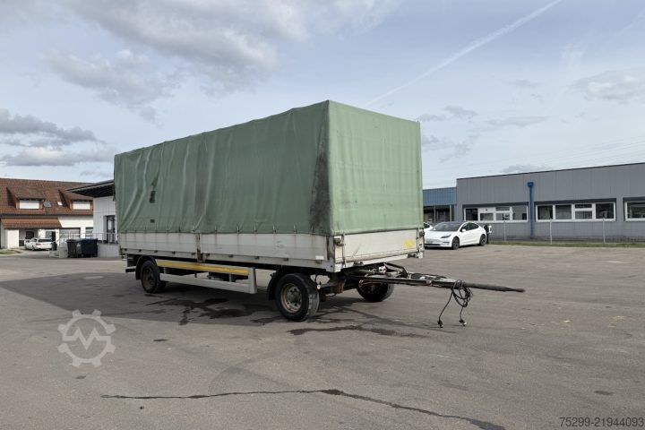 Open trailer with tarp  A 100H Plane/HB