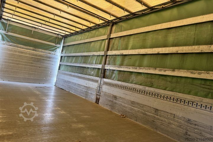 Open trailer with tarp  A 100H Plane/HB