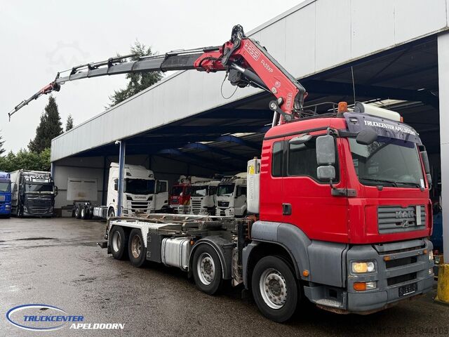 Yükleme platformu MAN TGA 35.440 Fassi F455 + L214, Lier
