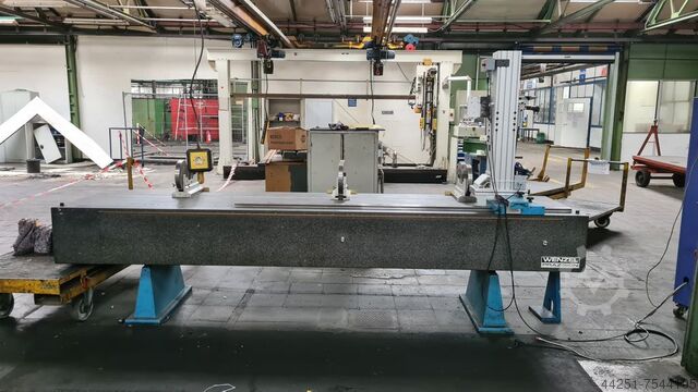 Stanowisko pomiarowe chropowatości i konturów, płyta pomiarowa Wenzel Rauheits u. Konturenmessplatz