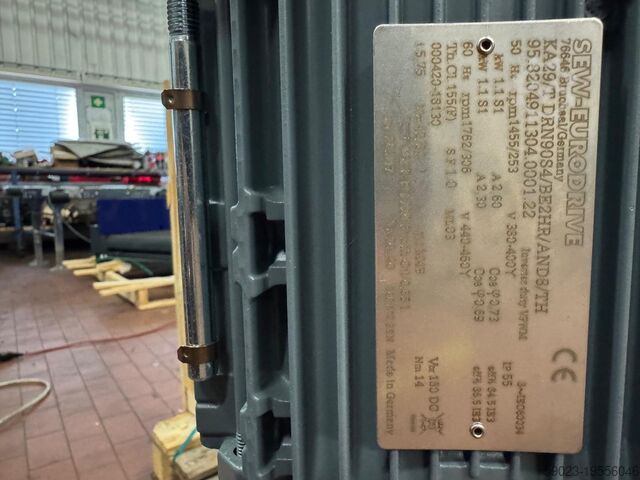 Transportband Vanderlande Gurtbandkurve/ Förderkurve 90 Grad