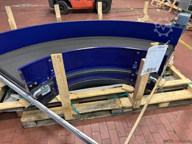 Transportband Vanderlande Gurtbandkurve/ Förderkurve 90 Grad