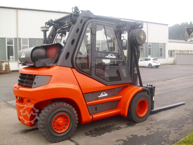 Forklift Linde H80T-02-X396 TRIPLEX-ZVG-KAB-HZG- NUR 76