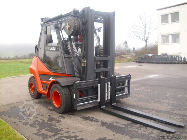 Forklift Linde H80T-02-X396 TRIPLEX-ZVG-KAB-HZG- NUR 76