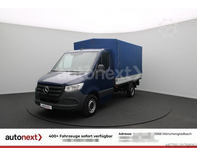 Curtain sider van MERCEDES-BENZ Sprinter 319 V6 *Pritsche+Plane* TOP ZUSTAND!