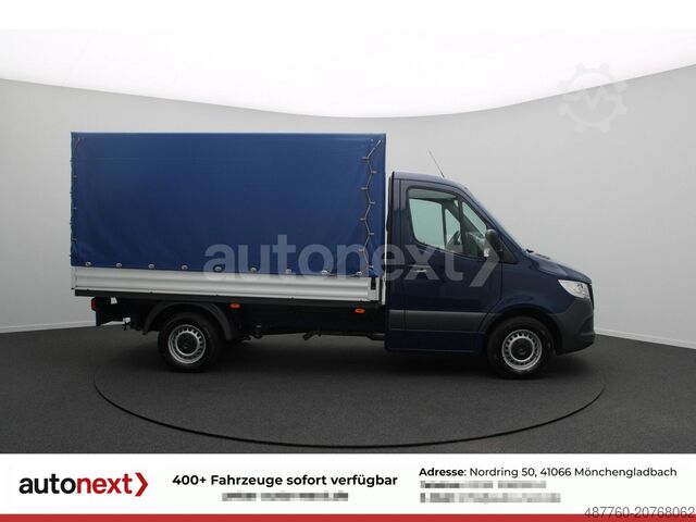 Curtain sider van MERCEDES-BENZ Sprinter 319 V6 *Pritsche+Plane* TOP ZUSTAND!