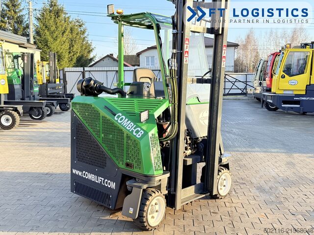 Carretilla retráctil de 4 vías Combilift C2500CB DIESEL TRIPLEX 5500 POSITIONER