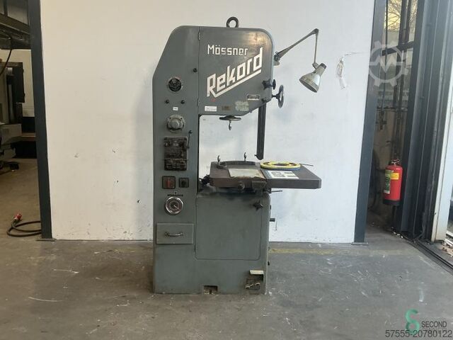 Båndsave Mossner Rekord SSF 501 årgang 1970 Mossner Rekord SSF 501