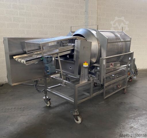 Sürekli ekmekleme sistemi FED Drum Coater, Type Crumb breader
