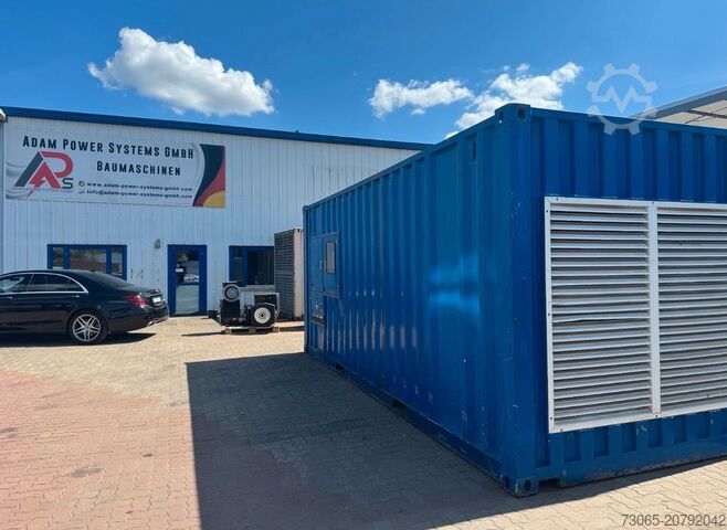 Emergency power generator MTU 1000 KVA Notstromaggregat MTU Generator