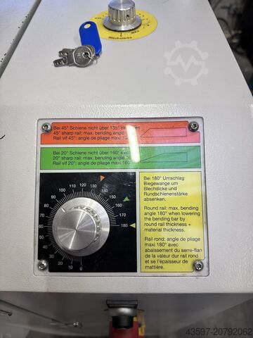 Sheet metal folder Schechtl MAX 200 / STD