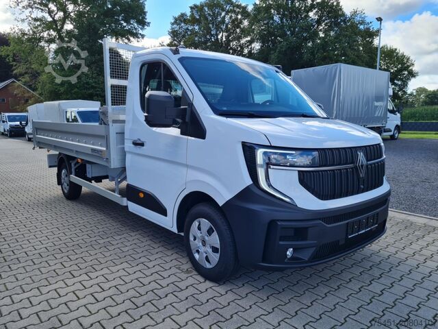 Pritschenwagen Renault Master 35 Pritsche Kipper AHK 3,5to LUFTFEDERUNG