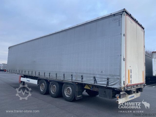 Open oplegger met zeil Krone Semitrailer Curtainsider Standard