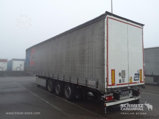 Nyitott ponyvás félpótkocsi Schmitz Cargobull Semitrailer Curtainsider Standard