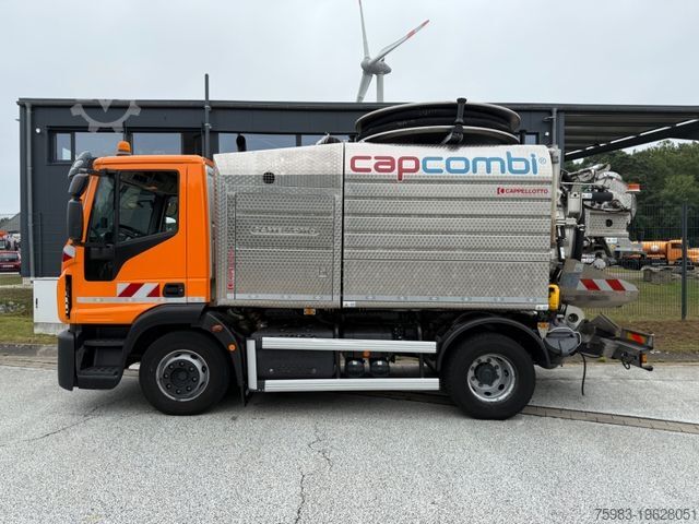 Vakuumtanktankvogn IVECO Eurocargo 140E / Cappellotto, COMBI 1400 CL #545
