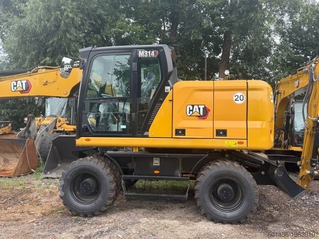 Mobiele graafmachine CATERPILLAR M 314 NEU