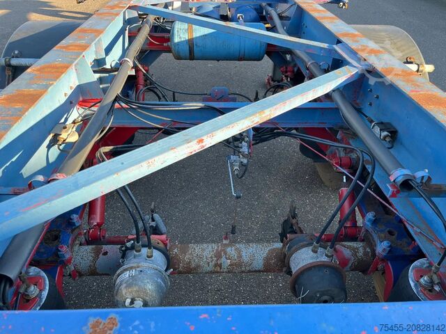 Konténerszállítás Jiannis - ROR/DRUM - NL trailer - AIR suspension - 65.138