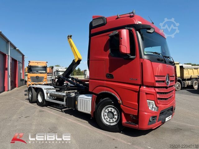 Camión portacontenedores de gancho MERCEDES-BENZ Actros 2545* Hakenlift*Lift-Lenkachse*332TKM*