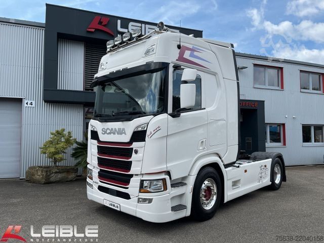 Standard dragbil SCANIA R 450 *Nebenantrieb*Alcoa*Klima*Retarder*