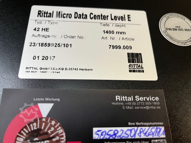 Server cabinet Rittal 42 U SK3126230 rittal 42 HE