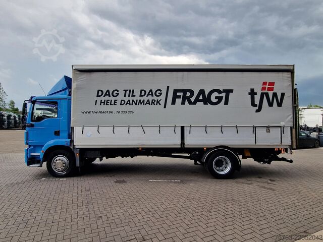 Bâche MAN TGM 18.290 4x2 - Tautliner - Loadlift - Euro 6 ...