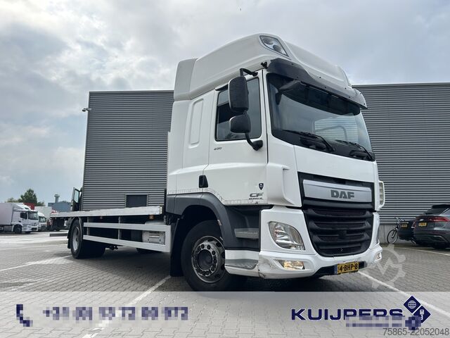Remorque à plate-forme DAF CF 250 FA Space Cab / 622 dkm / Flat Bed - Plat...