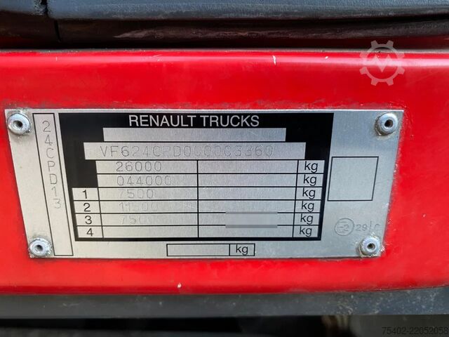 Resväska Renault Premium 380 / 6x2/4 / Drinks Transport