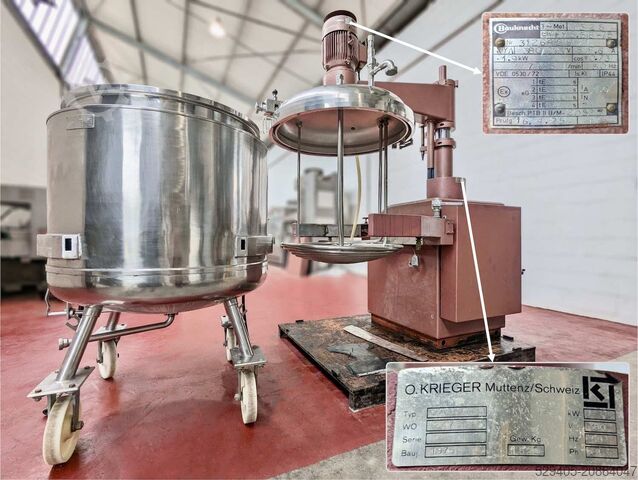 Fondoir / cuve de process Oskar Krieger Maschinen Fondo Mat Universal 500