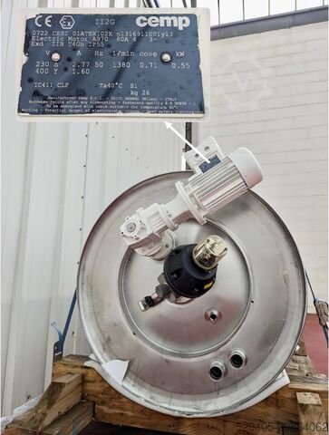 Réacteur / cuve de process Bio Inox -